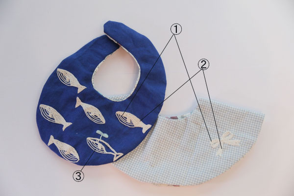 くじらとリボンのスタイ